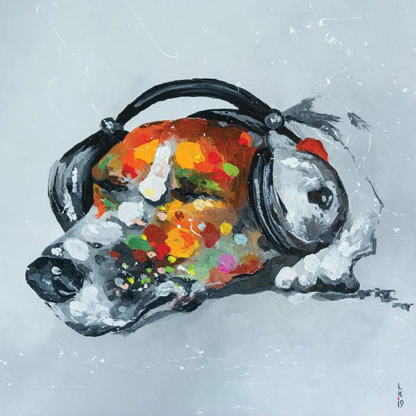 The Modern Man's Best Friend: Blues For Dog by KuptsovaArt