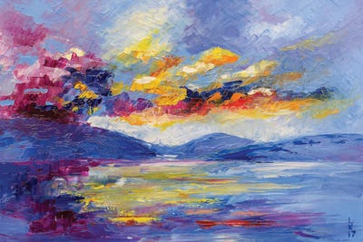 Sunset by KuptsovaArt art print