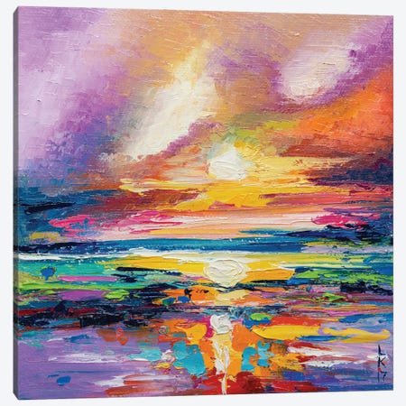 Sunrise Canvas Print #KPV255} by KuptsovaArt Canvas Art Print