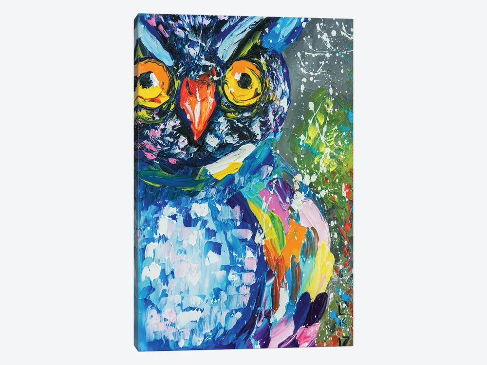 Owl by KuptsovaArt 1-piece Canvas Art Print