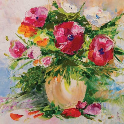 Wildflowers by KuptsovaArt canvas print