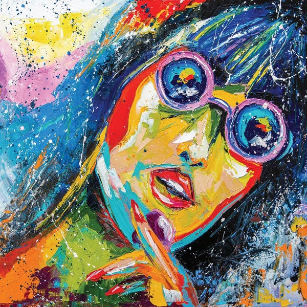 Prismatic Portraits: Too Hot by KuptsovaArt