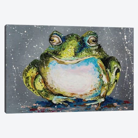 Toad Canvas Print #KPV271} by KuptsovaArt Canvas Art