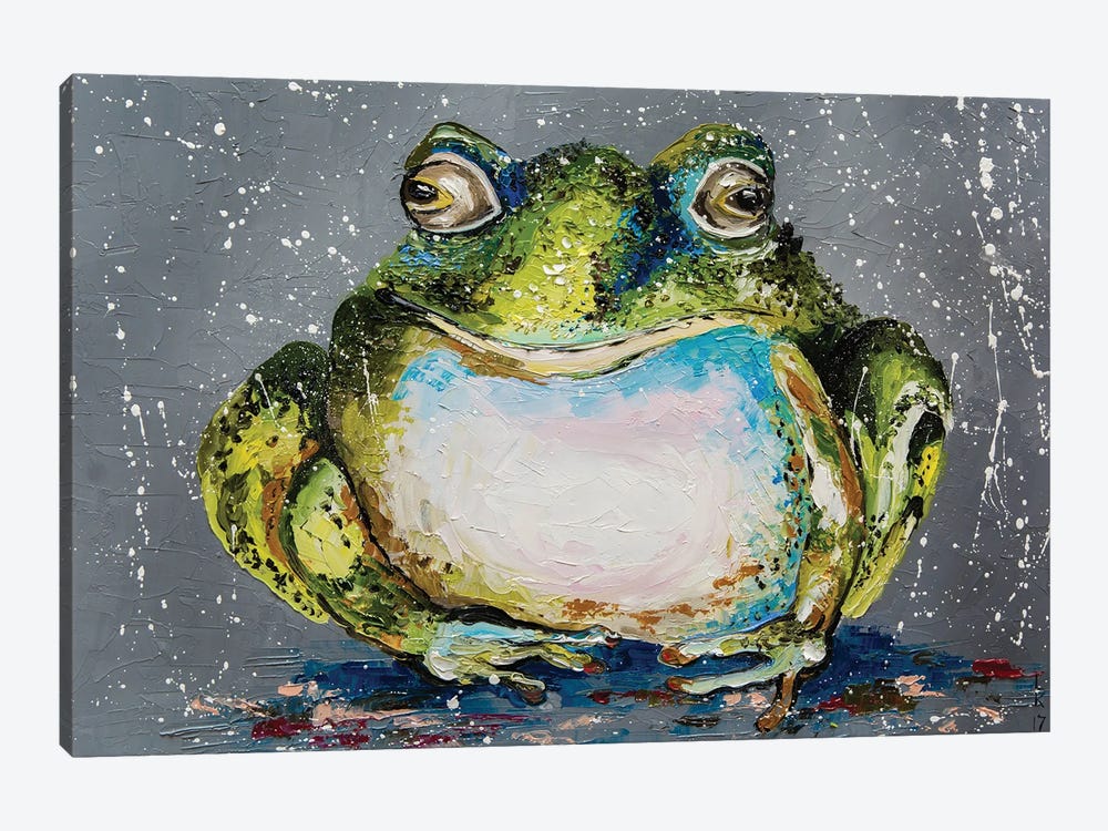 Toad by KuptsovaArt 1-piece Art Print