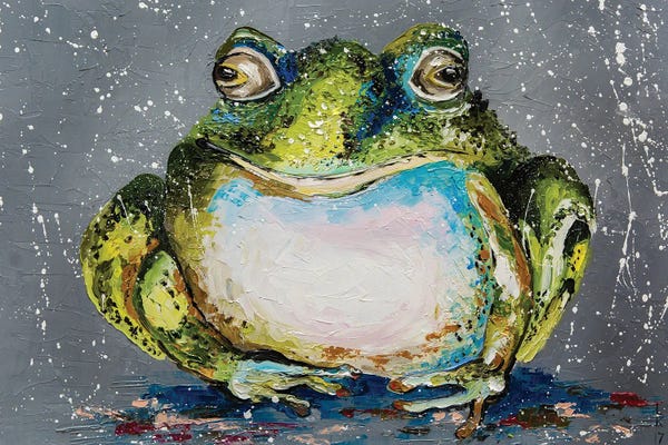 Frogs: Toad by KuptsovaArt