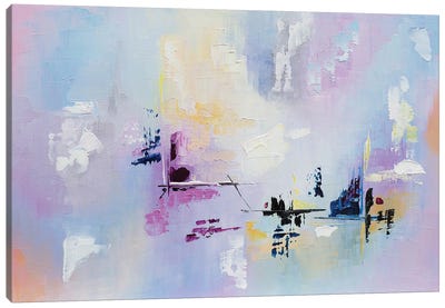 The Day Is Coming Canvas Art Print - Dreamy Abstracts