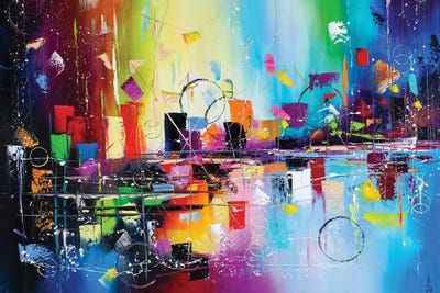 Bright Lake District by KuptsovaArt canvas print