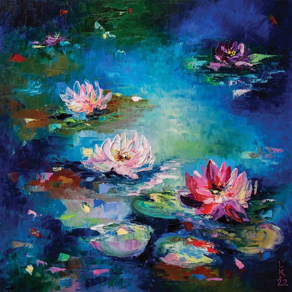 Lilies: Piece Of Magic Pond by KuptsovaArt