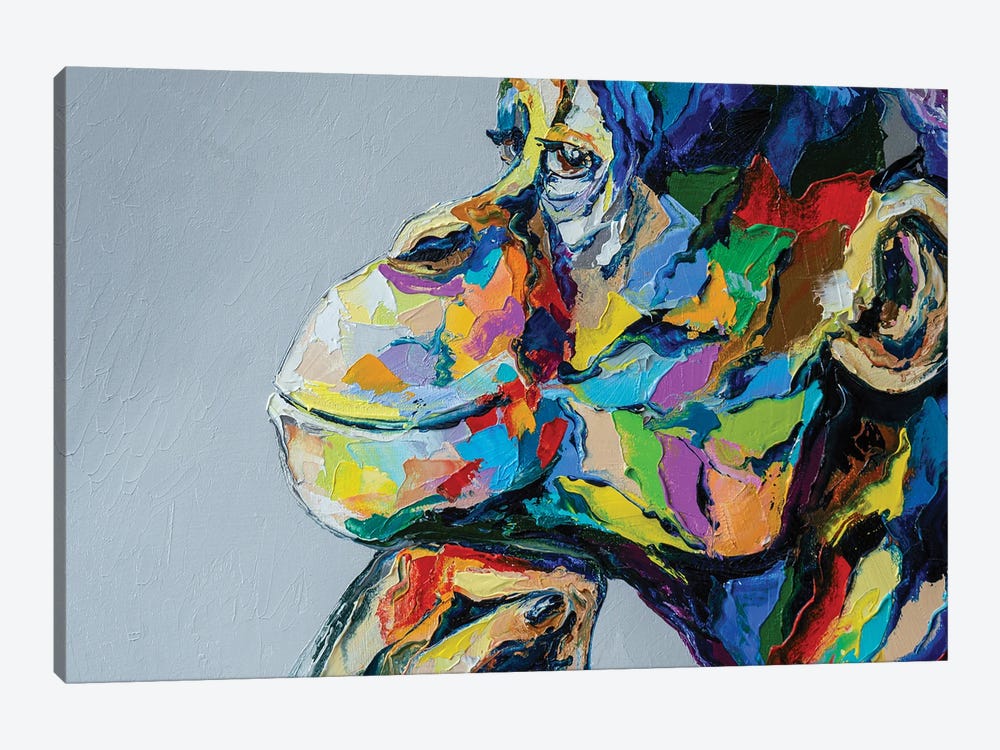 Dreaming Chimp II by KuptsovaArt 1-piece Canvas Art Print