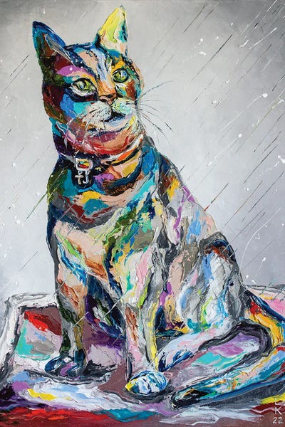 Tabbies: Cat Tj by KuptsovaArt