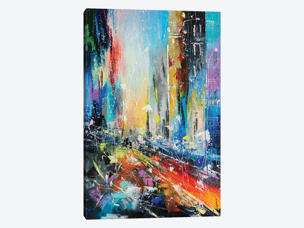 Abstract Cityscape VI by KuptsovaArt 1-piece Art Print