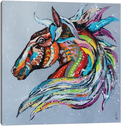 Fairy Horse Canvas Art Print - KuptsovaArt