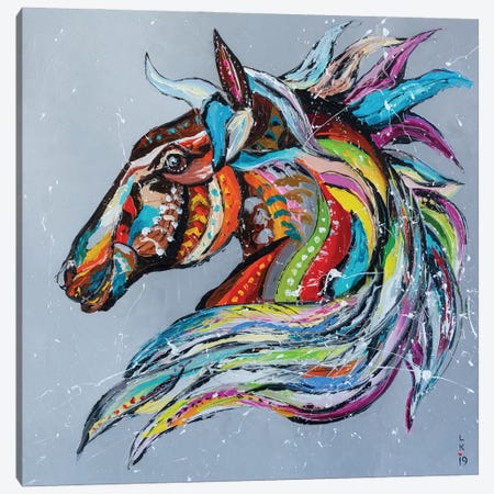 Fairy Horse Canvas Print #KPV312} by KuptsovaArt Canvas Art Print