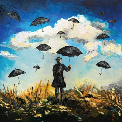 Anywhere But Here by KuptsovaArt canvas print