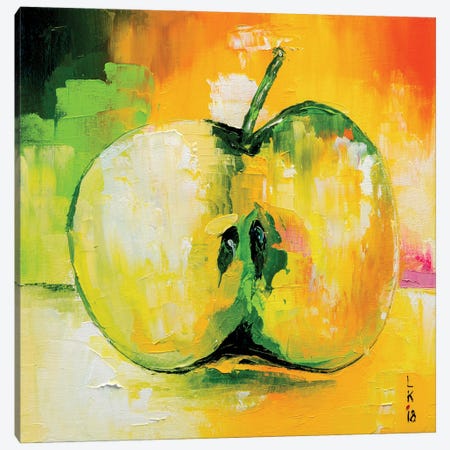Apple Canvas Print #KPV322} by KuptsovaArt Canvas Art