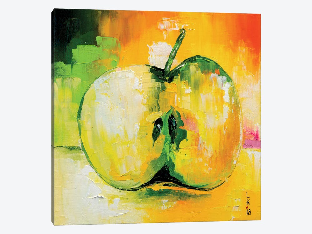 Apple by KuptsovaArt 1-piece Canvas Artwork