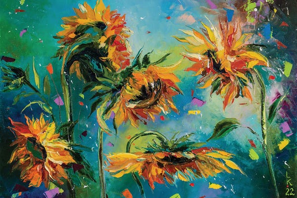 Dancing Sunflowers