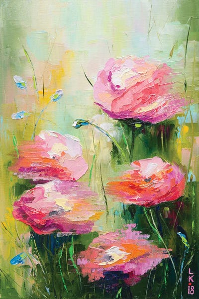 Fine Art Print: Roses In My Garden by KuptsovaArt