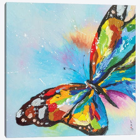 Butterfly Canvas Print #KPV34} by KuptsovaArt Canvas Art Print