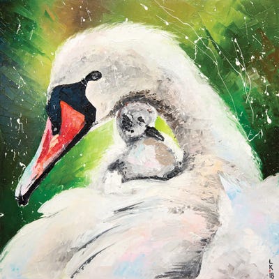 Mother's Care by KuptsovaArt metal wall art