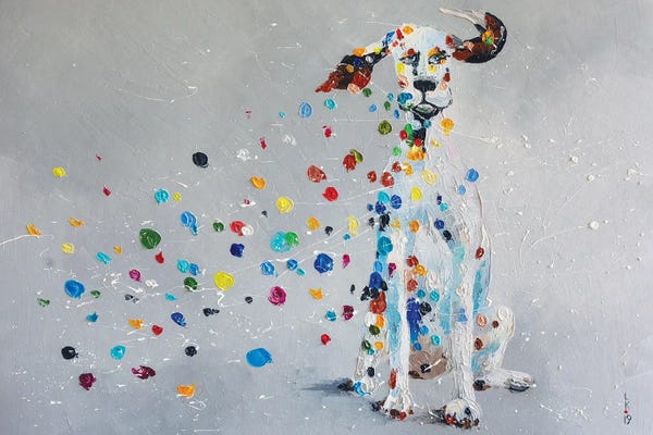 Dogs: Blow Me Away I by KuptsovaArt