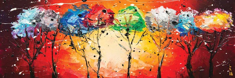 Indian Sunset by KuptsovaArt wall art