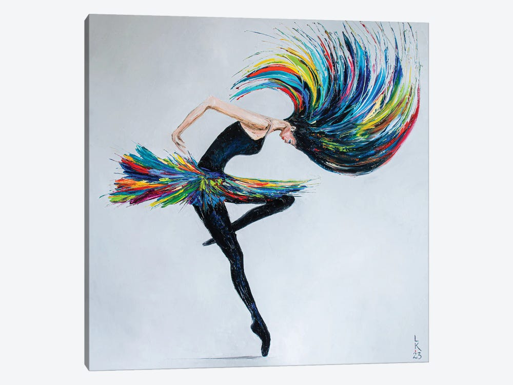Let's Dance by KuptsovaArt 1-piece Canvas Art Print