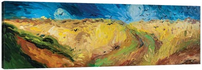 Wheat Field With Crows Canvas Art Print - KuptsovaArt