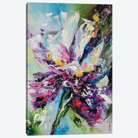 Iris Flower II Canvas Print #KPV399} by KuptsovaArt Canvas Print