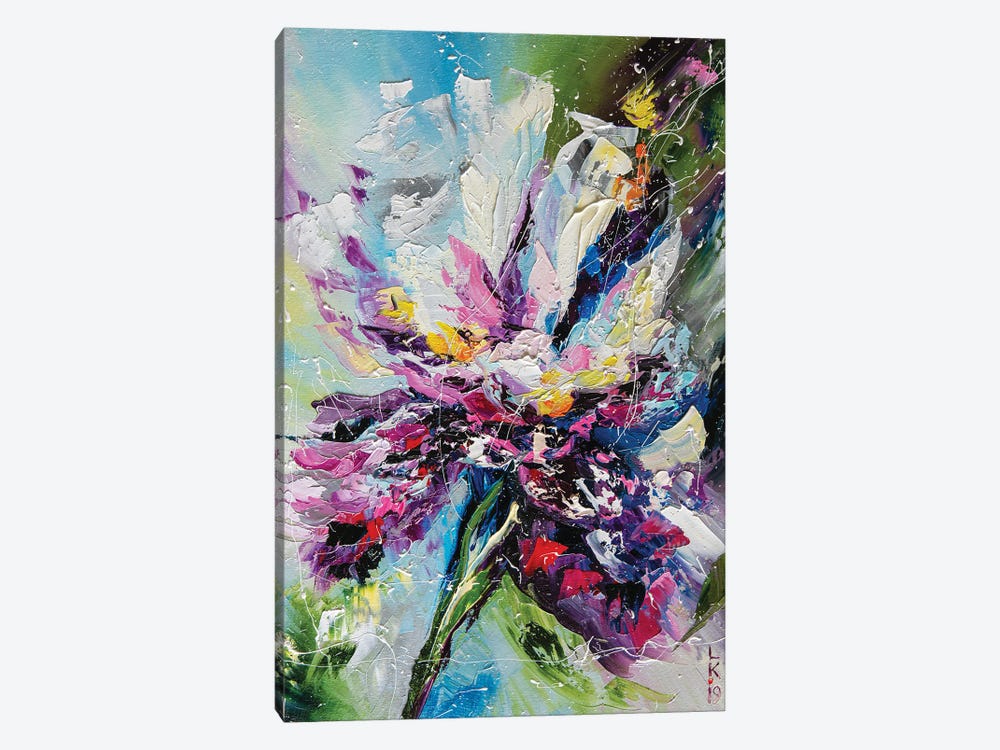 Iris Flower II by KuptsovaArt 1-piece Canvas Art