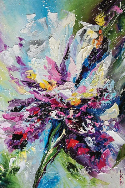 Irises: Iris Flower II by KuptsovaArt