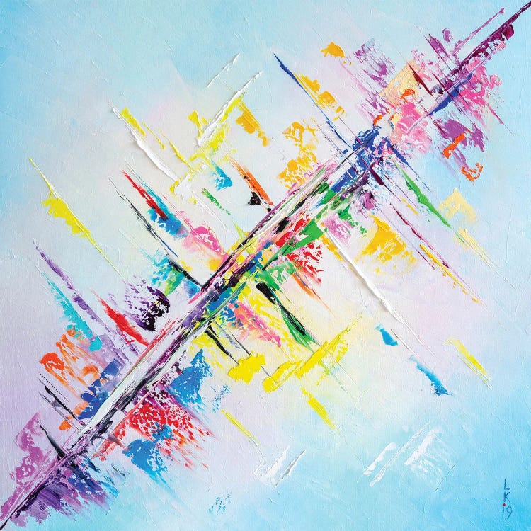 Joy Diagonal II by KuptsovaArt wall art