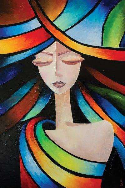 Colorful Dreams by KuptsovaArt canvas print