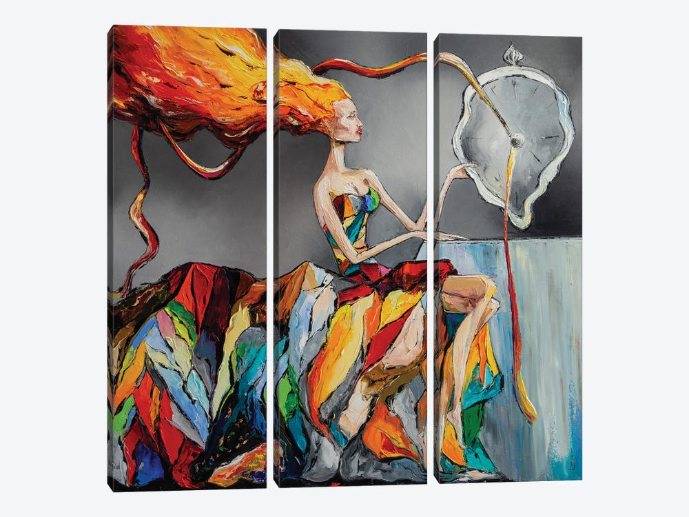 Everything Passes by KuptsovaArt 3-piece Canvas Artwork