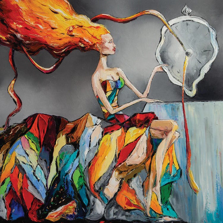Everything Passes by KuptsovaArt wall art