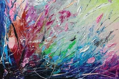 High Grass II by KuptsovaArt framed canvas print