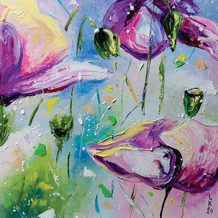 Purple Poppies II