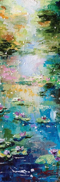 Re-Imagined Masters: Quiet Pond by KuptsovaArt