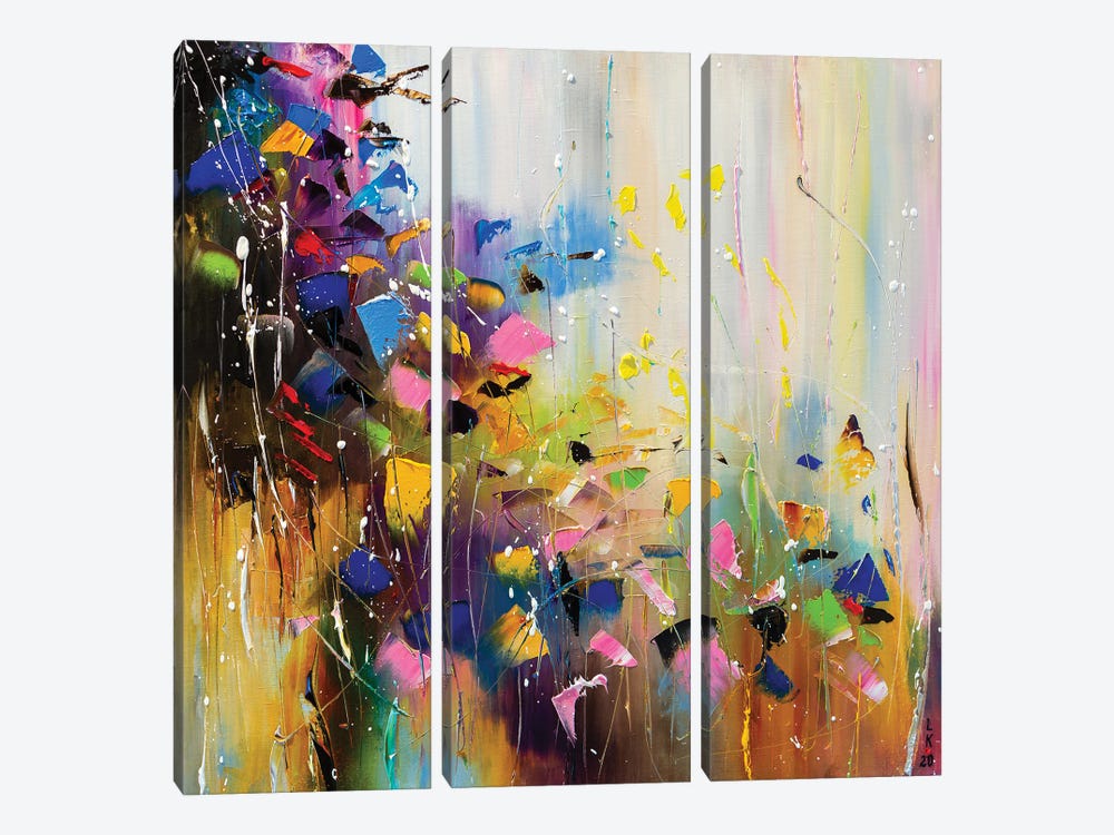 Spring Melody II by KuptsovaArt 3-piece Canvas Artwork