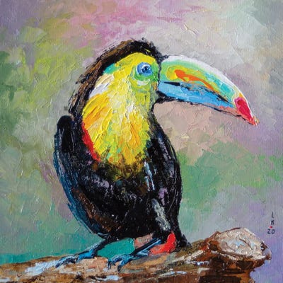 Toucan Bird by KuptsovaArt art print