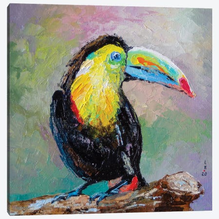 Toucan Bird Canvas Print #KPV442} by KuptsovaArt Canvas Print