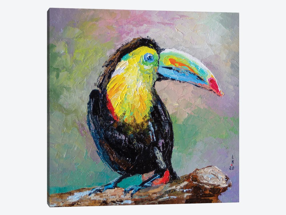 Toucan Bird by KuptsovaArt 1-piece Art Print