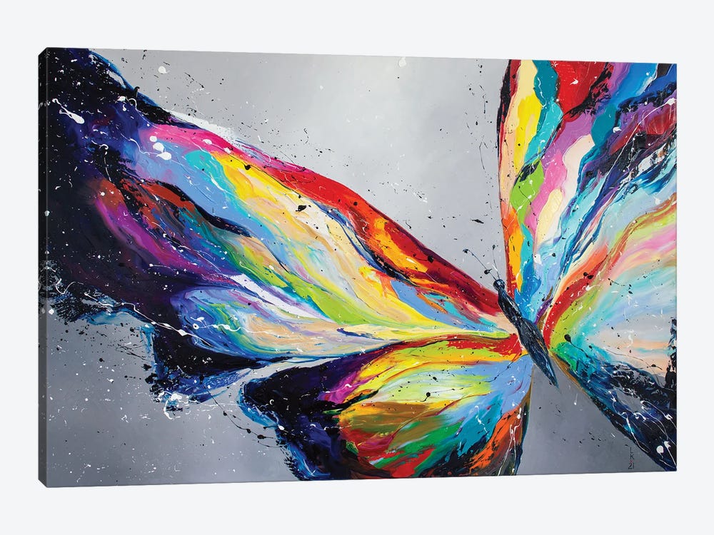 Bright Butterfly by KuptsovaArt 1-piece Art Print