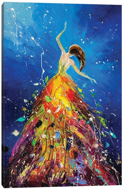 Dance In The Sky Canvas Art Print - KuptsovaArt