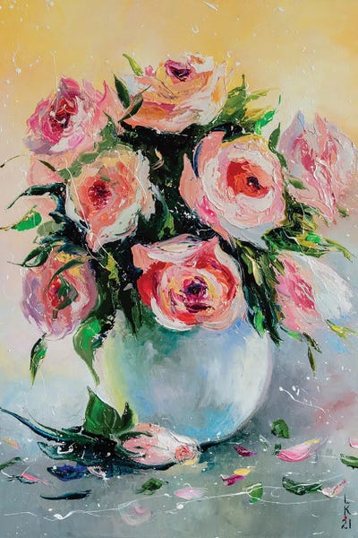 Fine Art Print: Gentle Roses by KuptsovaArt