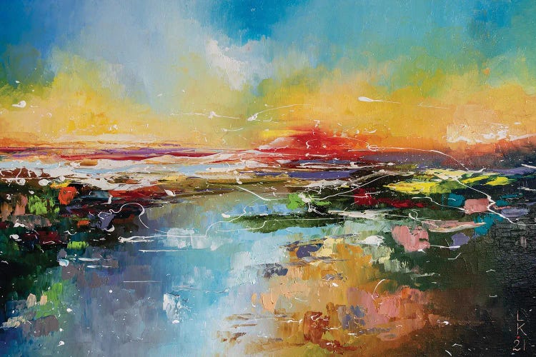 Impression Of The Sea Sunset