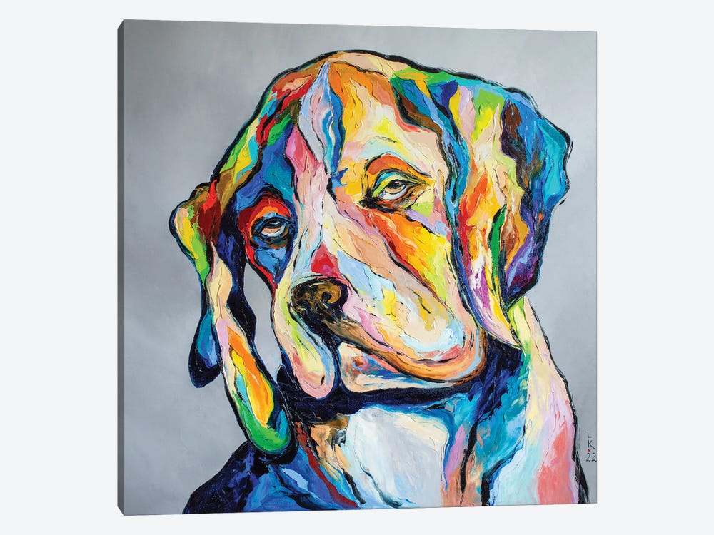 Dog Philosopher II by KuptsovaArt 1-piece Art Print