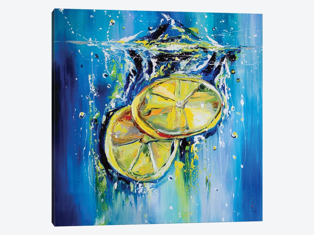 Lemonade by KuptsovaArt 1-piece Canvas Artwork
