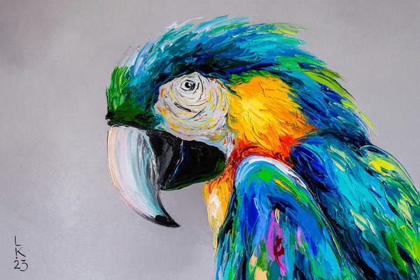 Macaws: Macaw II by KuptsovaArt