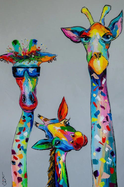 Relax Family by KuptsovaArt wall art